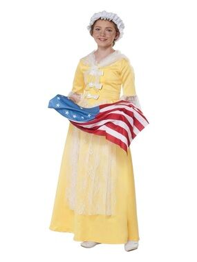 California Costumes Betsy Ross Costume with Accessories - NEW